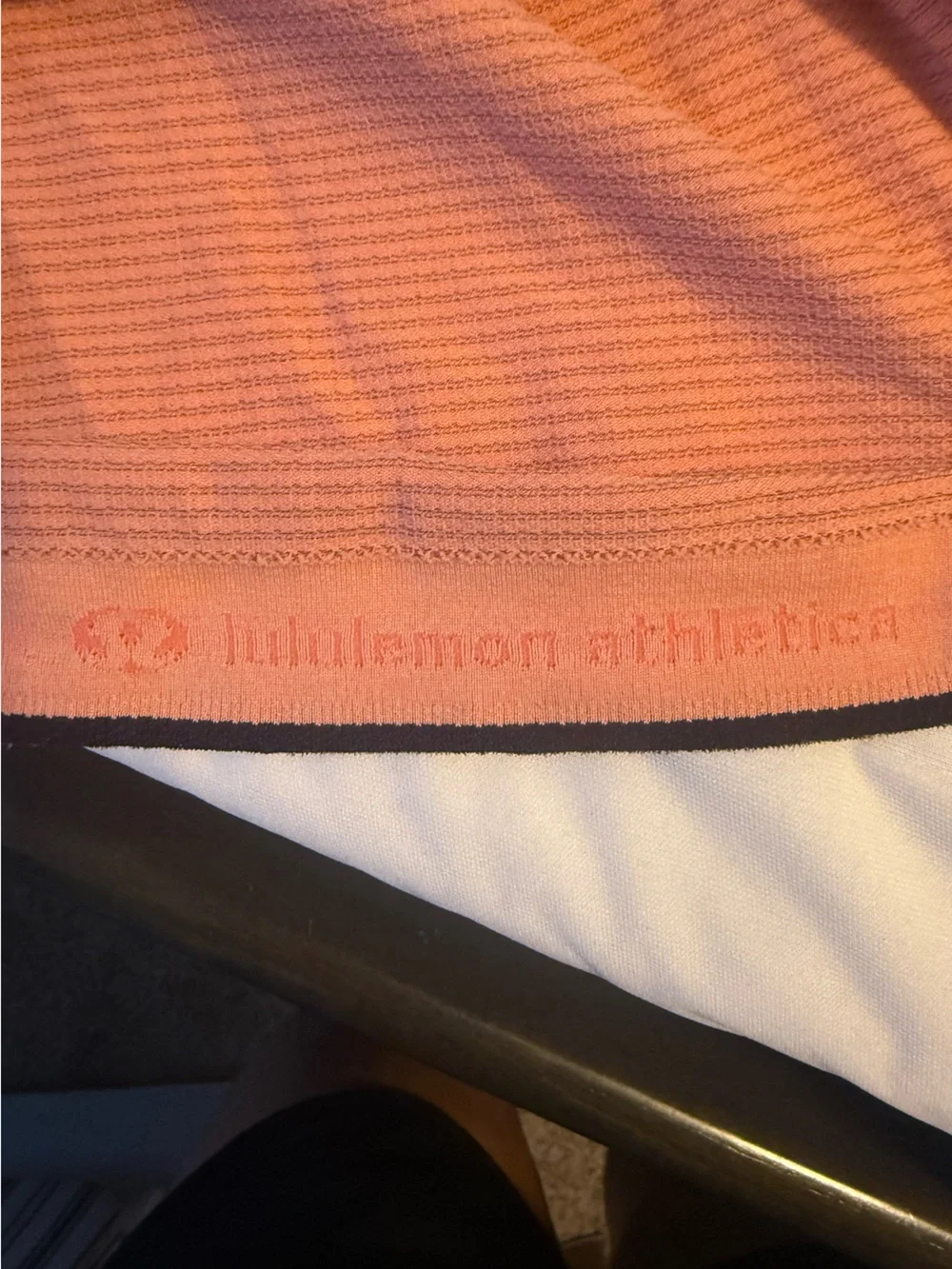 Lululemon Coral Seamless Top